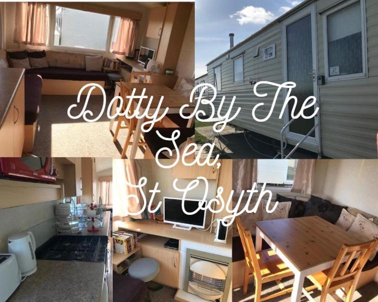 Dotty By The Sea, 27 Bw, St Osyth Beach - Price Is Whole Caravan With Field Views Villa Saint Osyth Exterior photo